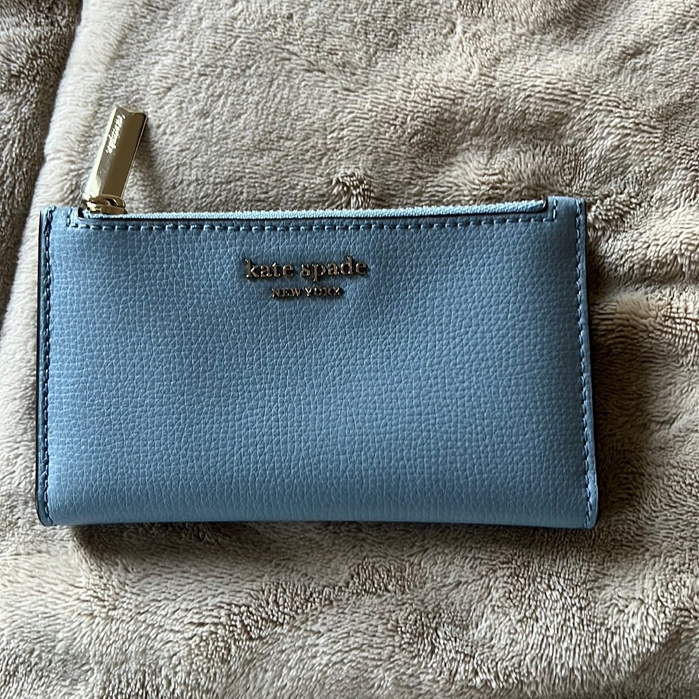 Kate Spade small slim bifold wallet EUC